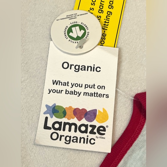 Lamaze Organic 2 PAIRS of Aqua & Pink Unicorn Print Footless Pajamas 18 Months - Picture 10 of 15